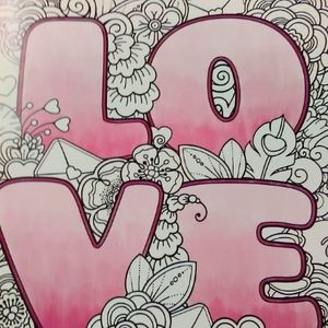 "Love" advance coloring book !